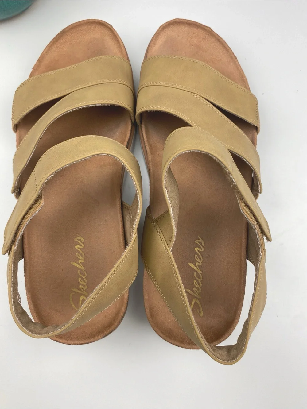 Sketchers Lifted Brown Sandals Sz 10